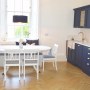 Cook's Kitchen in Edinburgh | Dining area in a family kitchen in Edinburgh | Interior Designers